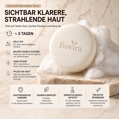 🧴 Niacinamid-Aufhellungsseife für dunkle Flecken, Pigmentflecken & Sommersprossen