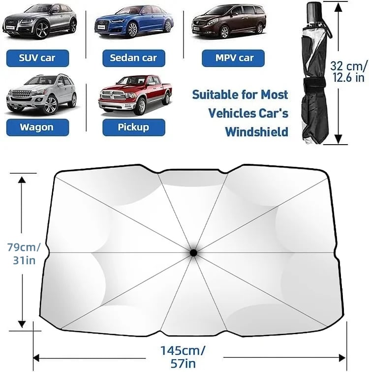 Last Day 49%OFF🔥UPF50+ Portable Car  Sunshade