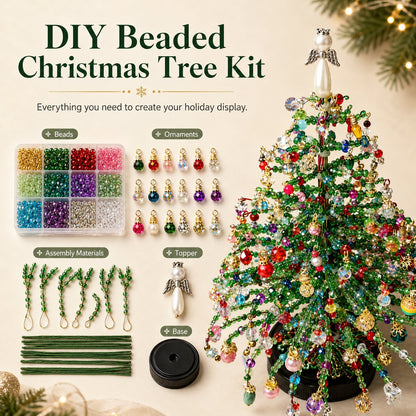 🔥LAST DAY 50% OFF - 🎄✨ DIY Beaded Christmas Tree Kit – 🎅Create Your Own Sparkling Holiday Decoration