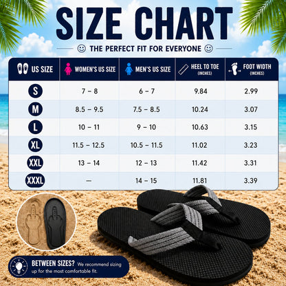 Hidden Gesture Flip Flops