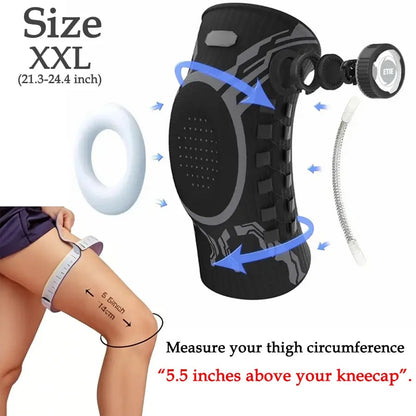🔥HOT SALE🔥🏃 Dial‐Adjustable Knee Support Brace