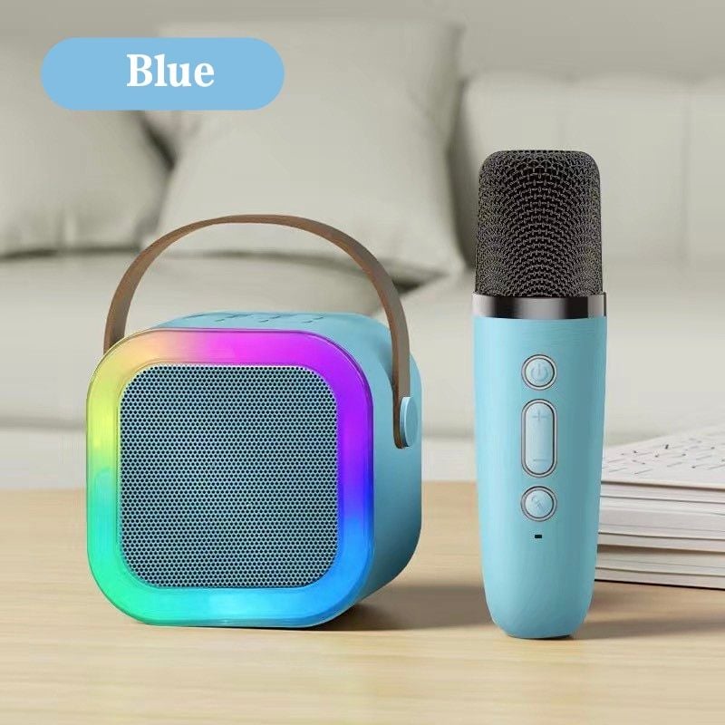 🌸Last Day 49% OFF  🔥🔥Mini Karaoke Machine with Wireless Microphones🎵