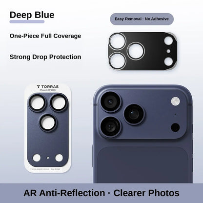 Metal Camera Lens Protector for iPhone 17/18 Series – Camera Module Cover