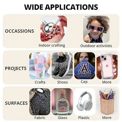 💎 DIY Crystal Bedazzle Rhinestone Art Kit