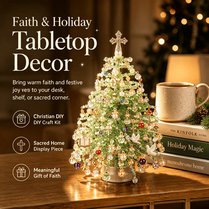 🔥LAST DAY 50% OFF - 🎄✨ DIY Beaded Christmas Tree Kit – 🎅Create Your Own Sparkling Holiday Decoration