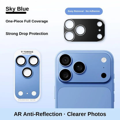 Metal Camera Lens Protector for iPhone 17/18 Series – Camera Module Cover