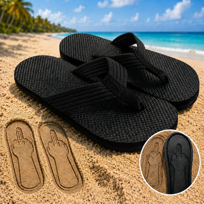 Hidden Gesture Flip Flops