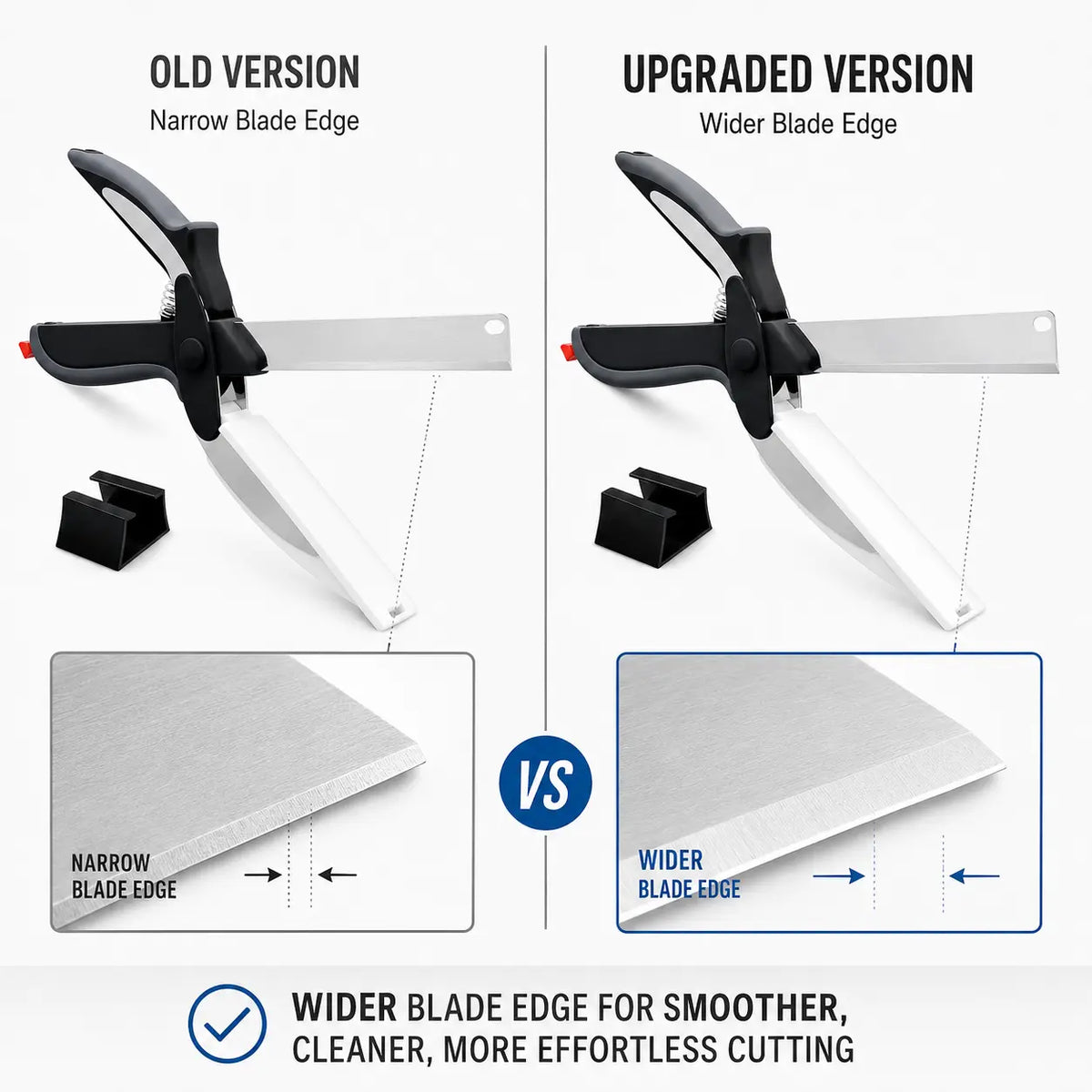 2-in-1 Kitchen Scissors with Cutting Board – Stainless Steel Food Cutter