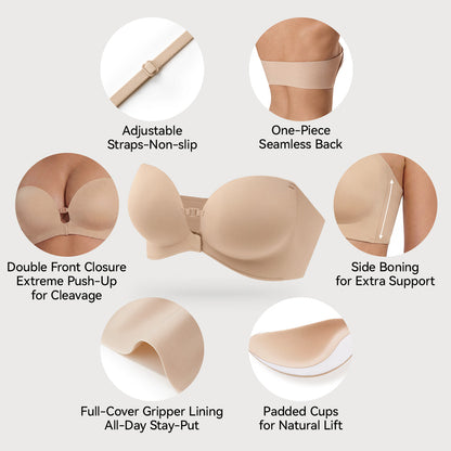 🔥Last Day Only $19.99🔥- Strapless Support Bra That Stays Comfortable All Day
