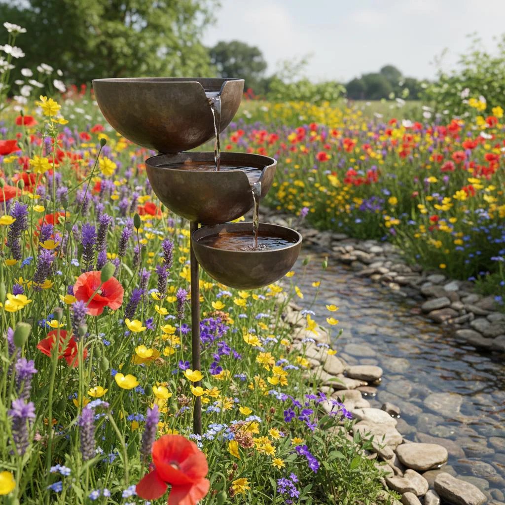 🔥Hot Sale 50% OFF🔥Bring Life Back To Your Garden – Rain Catcher Bird Bath 🌿🐦