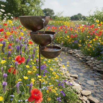 🔥Hot Sale 50% OFF🔥Bring Life Back To Your Garden – Rain Catcher Bird Bath 🌿🐦