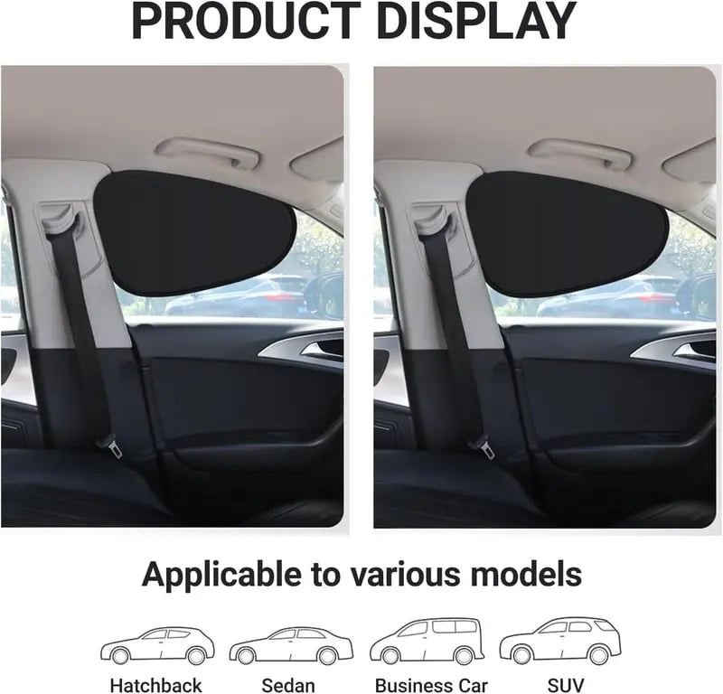 🌞Static cling Side Window Sun Shade