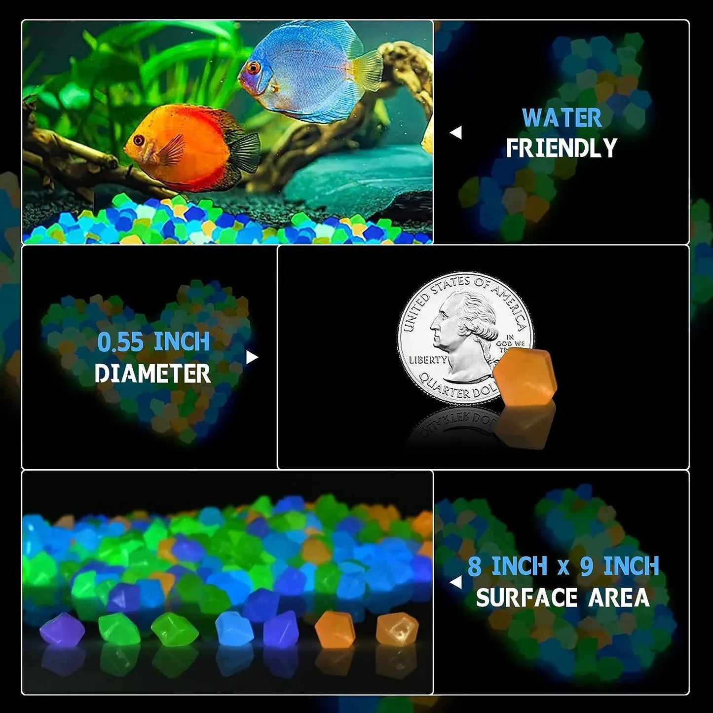 LAST DAY 49% OFF🔥Glowing Garden Pebbles