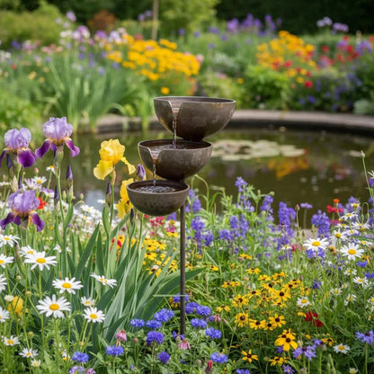 🔥Hot Sale 50% OFF🔥Bring Life Back To Your Garden – Rain Catcher Bird Bath 🌿🐦