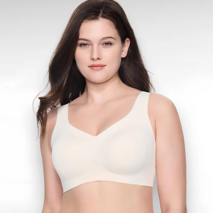 🎉Plus Size Wireless Jelly Bra -Seamless Full Coverage T-Shirt Bra