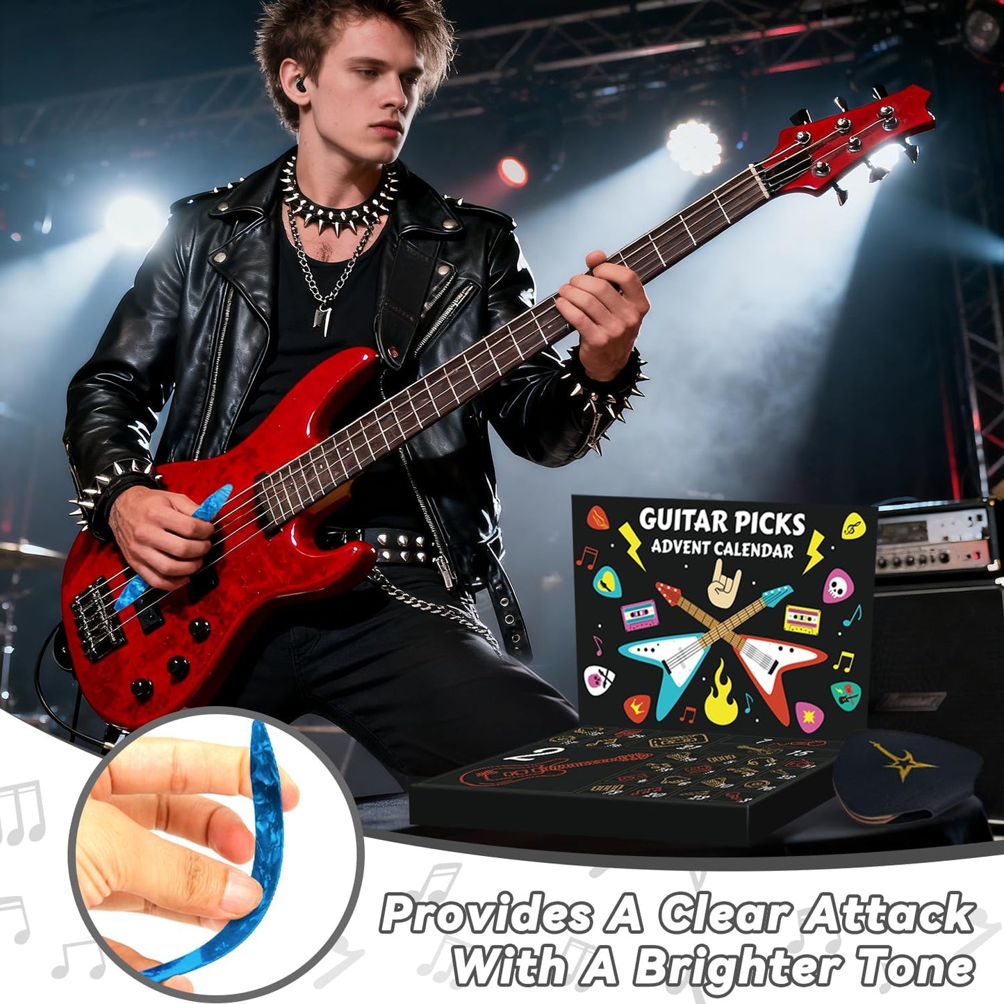 🔥49% OFF-🎸Guitar Picks Advent Calendar 2025🎁