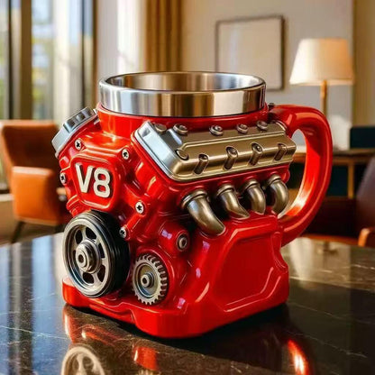 ⚡✨Ultimate V8 Engine Gift Mug & A Gearhead's Dream