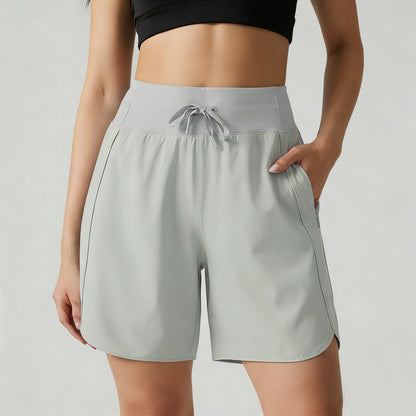 ⏰Hot Sale Women's Active 7 Inseam Athletic Long Running High Wasistband Shorts