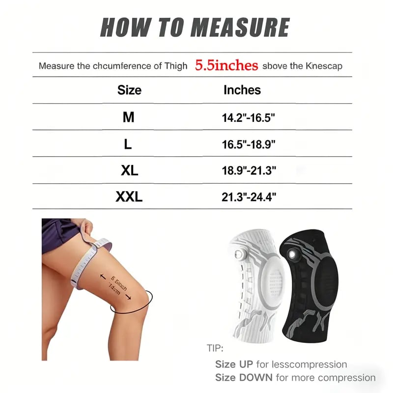 🔥HOT SALE🔥🏃 Dial‐Adjustable Knee Support Brace