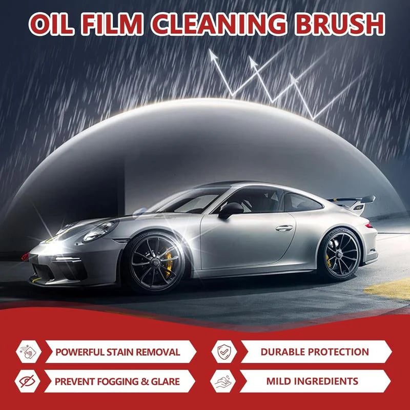 ⚡50K+ SOLD!🔥🚗 2026 New Upgrade Glass Deep-Clean Tool – Instantly Removes Stubborn Oil Film & Road Grime