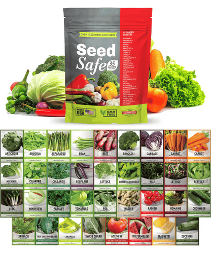 🔥LAST DAY 60% OFF🥦Ultimate Survival Seed Vault |🌿50-Year Shelf Life✨