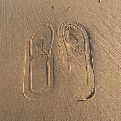 Hidden Gesture Flip Flops