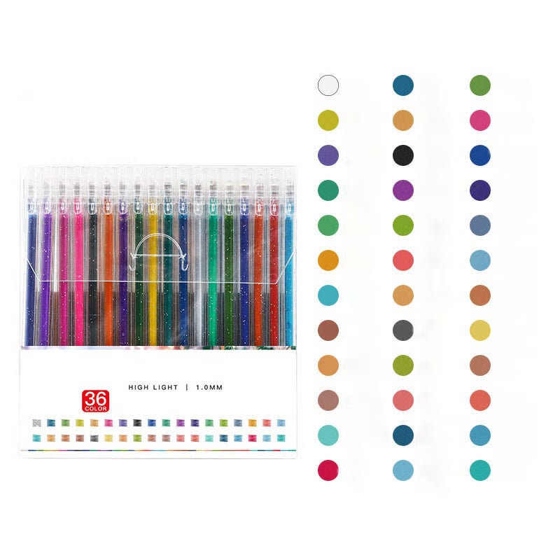 🎨Last Day Promotion 49% OFF🔥🎁 Glitter Gel Pen Set