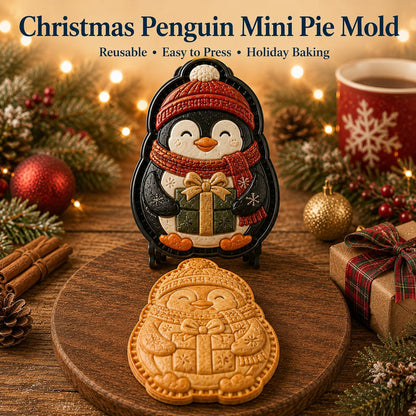 🔥Only $7.99 Last Day Promotion!✨ 🎄16-Design Christmas Mini Pie Mold Collection 🥧