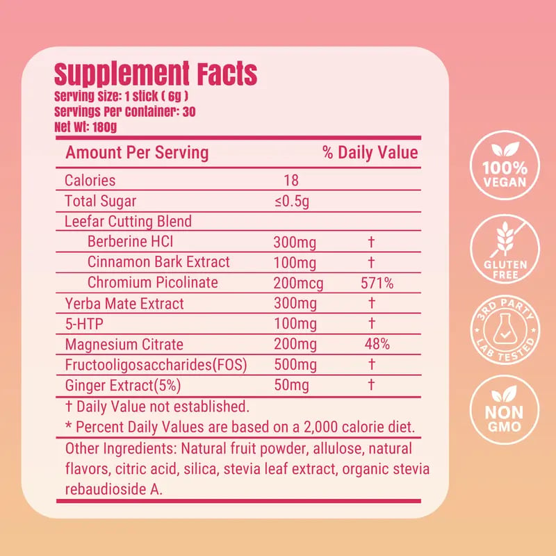 🌿🍓LeeFar Vitality Drink Mix – Herbal & Mineral Blend – Strawberry Açaí, 30 Servings