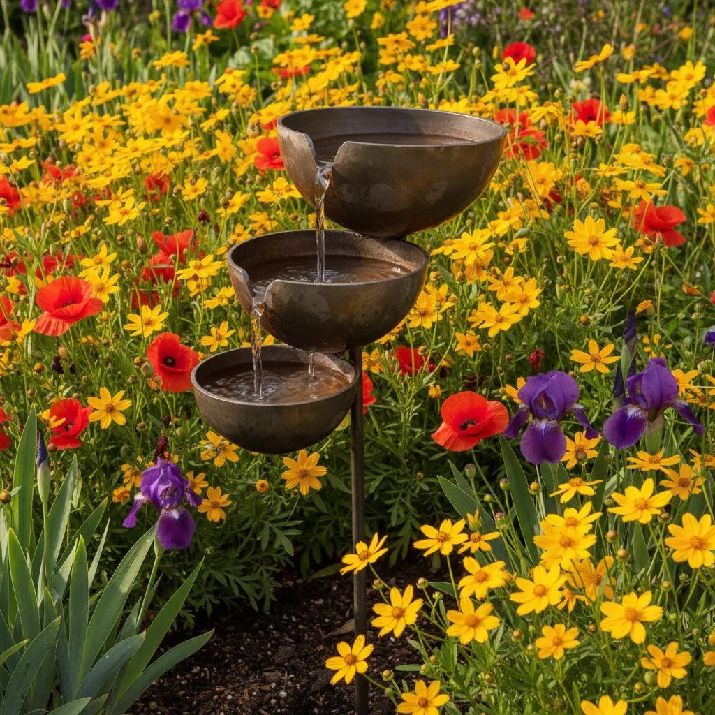 🔥Hot Sale 50% OFF🔥Bring Life Back To Your Garden – Rain Catcher Bird Bath 🌿🐦