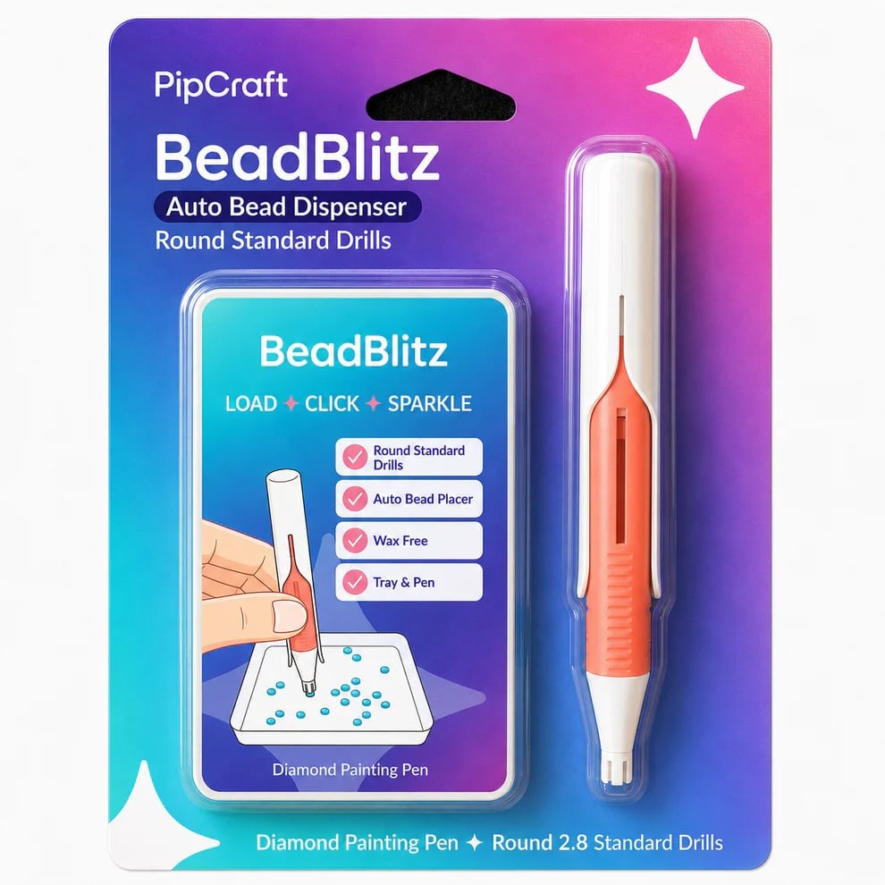 💎✨ Wax-Free Automatic Round Drill Dispenser Pen