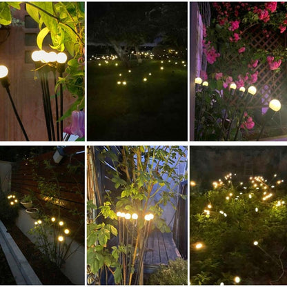 Father's Day Promotion🔥 IP65 Waterproof Solar Powered Firefly Garden Light(Buy 3 Free Shipping)