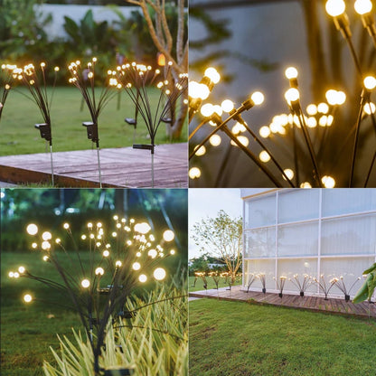 Father's Day Promotion🔥 IP65 Waterproof Solar Powered Firefly Garden Light(Buy 3 Free Shipping)