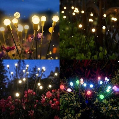Father's Day Promotion🔥 IP65 Waterproof Solar Powered Firefly Garden Light(Buy 3 Free Shipping)