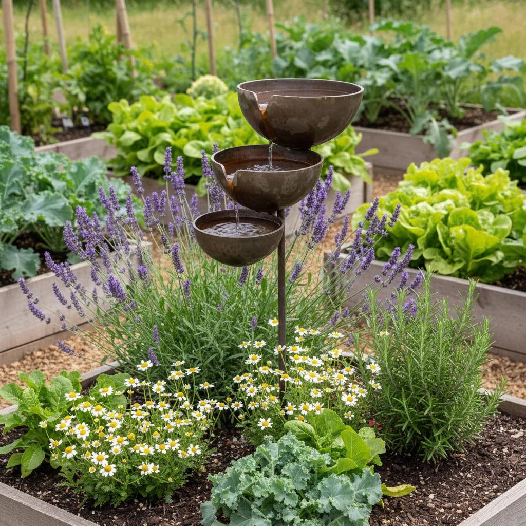 🔥Hot Sale 50% OFF🔥Bring Life Back To Your Garden – Rain Catcher Bird Bath 🌿🐦