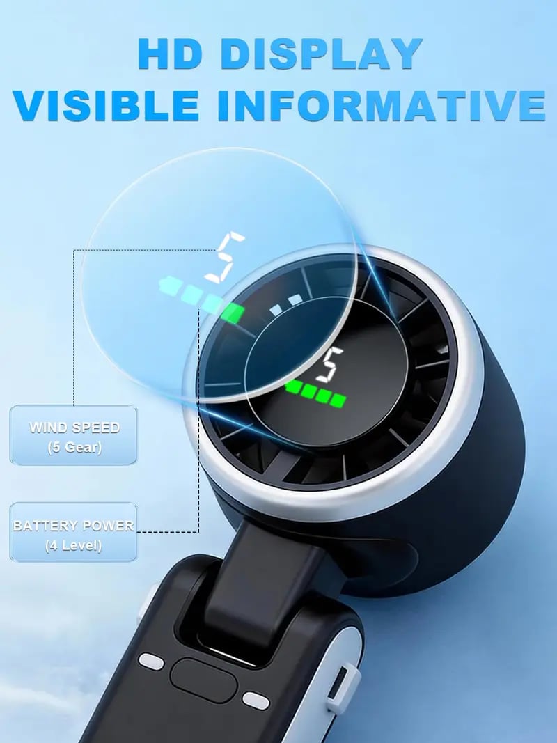 [yiye]🌪️ Portable Handheld Turbo Fan