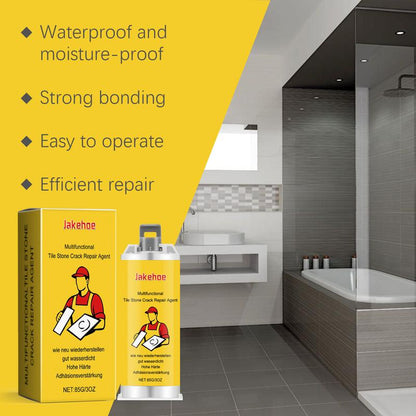 🔥LAST DAY 50% OFF - 🔧Quick-Drying Tile Repair Glue - Complete Tool Kit for DIY – Fix Cracks Permanently in Minutes!✨