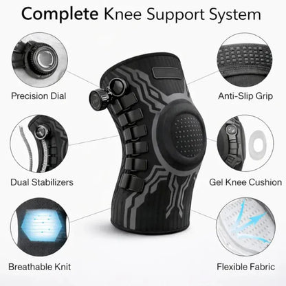 🔥HOT SALE🔥🏃 Dial‐Adjustable Knee Support Brace