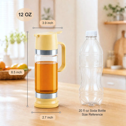 No-Drip Honey Dispenser for Clean, Effortless Everyday Pouring🍯