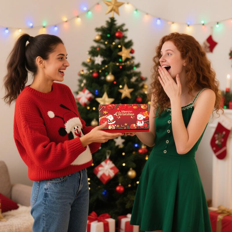 🔥Buy 1 Get 1 Free🎄Fold-Out Christmas Money Gift Card – Make Cash Feel Like a Real Present